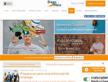 Tablet Screenshot of diegomaia.com.br